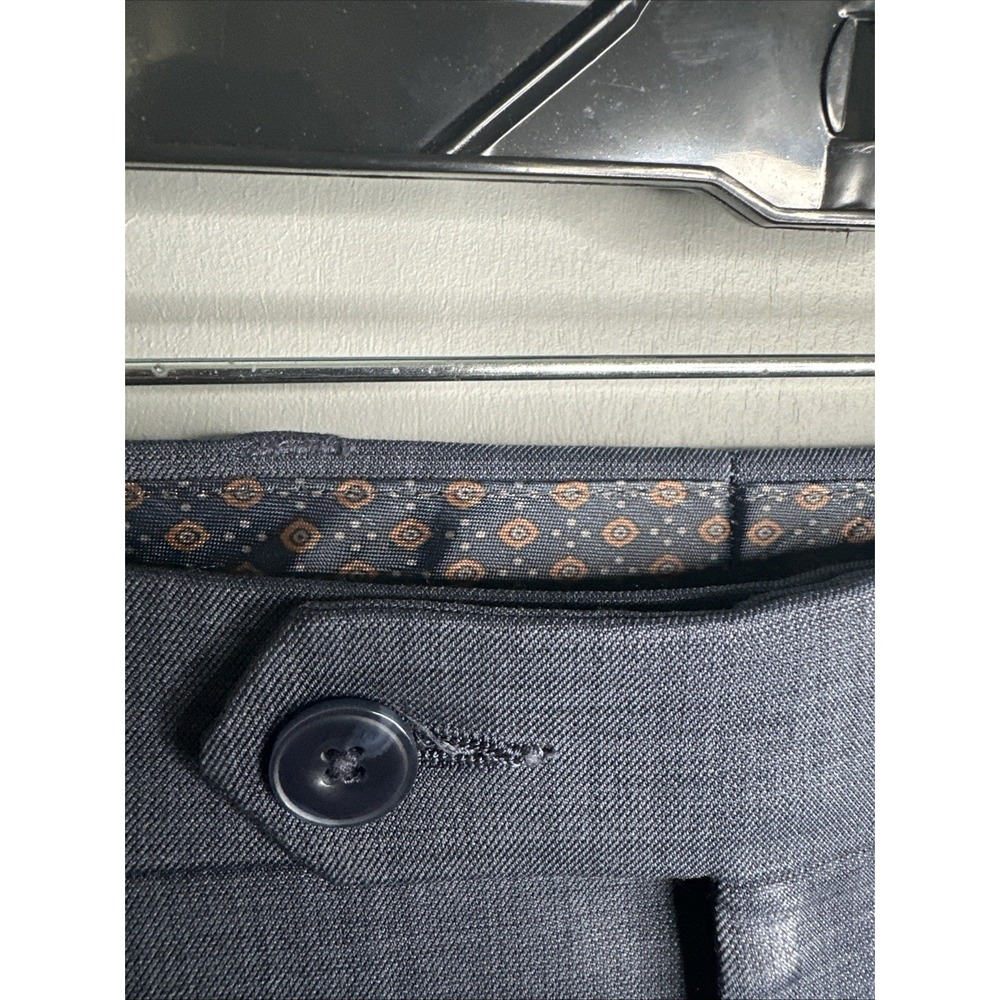 Michael Kors Dress Pants Mens 33Wx30L Blue Dress Pants Classic Slacks - Picture 6 of 15